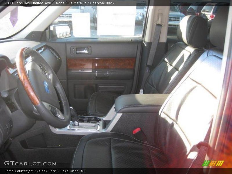 Kona Blue Metallic / Charcoal Black 2011 Ford Flex Limited AWD
