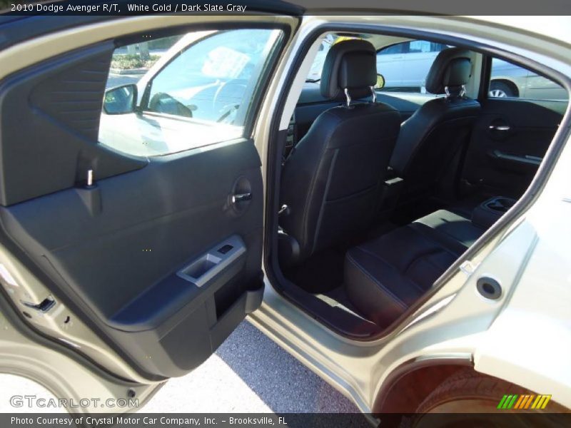 White Gold / Dark Slate Gray 2010 Dodge Avenger R/T