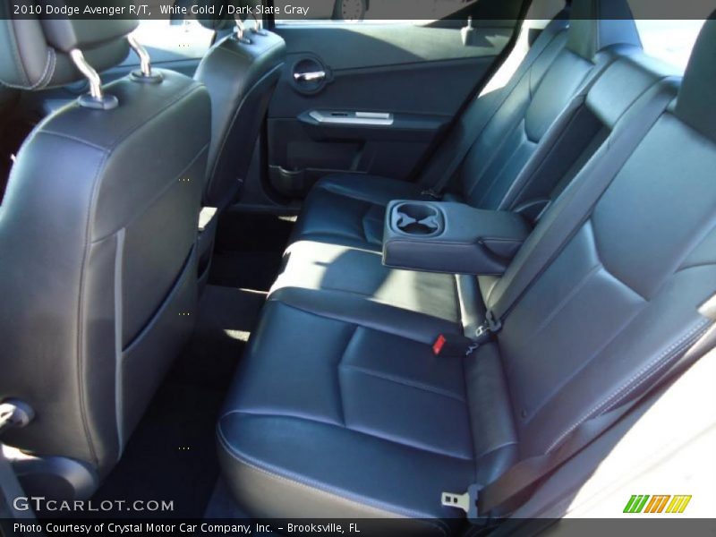 White Gold / Dark Slate Gray 2010 Dodge Avenger R/T