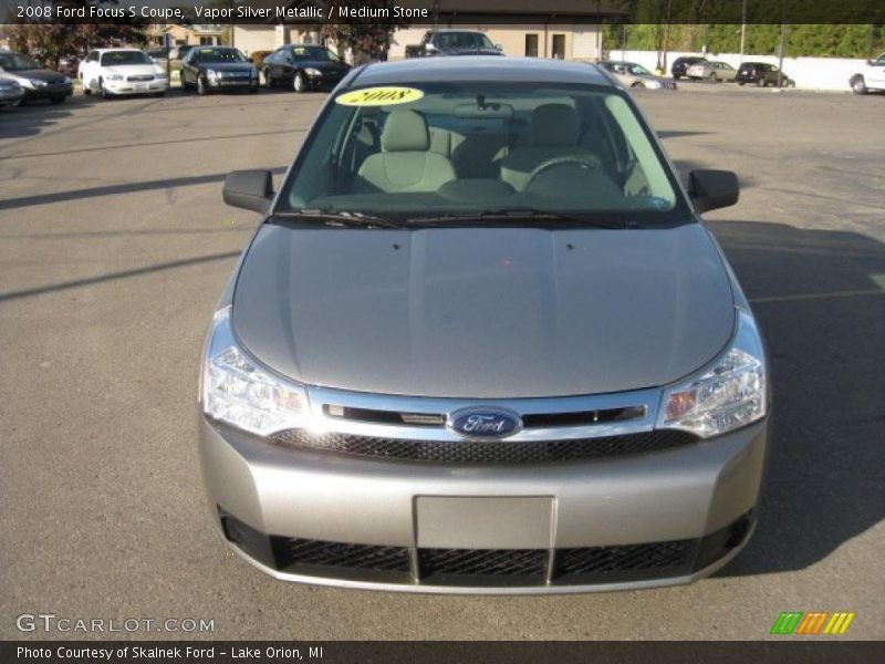 Vapor Silver Metallic / Medium Stone 2008 Ford Focus S Coupe