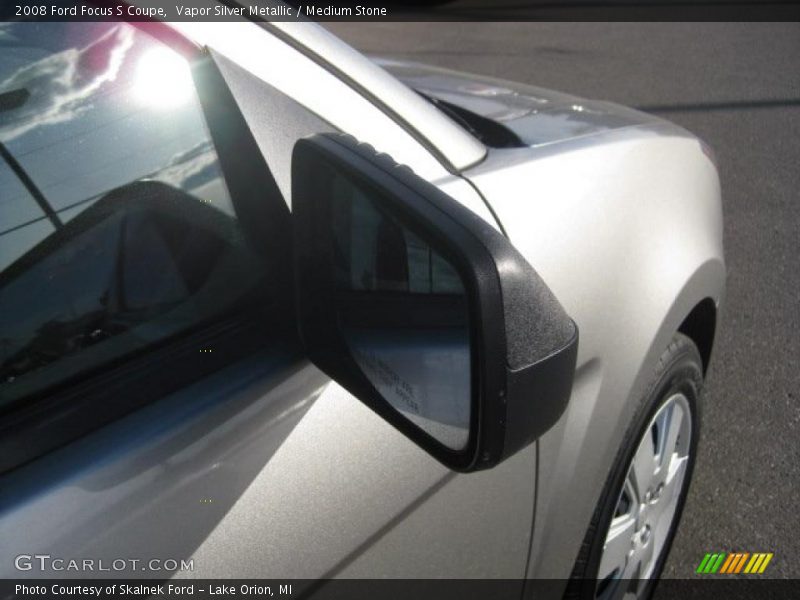 Vapor Silver Metallic / Medium Stone 2008 Ford Focus S Coupe