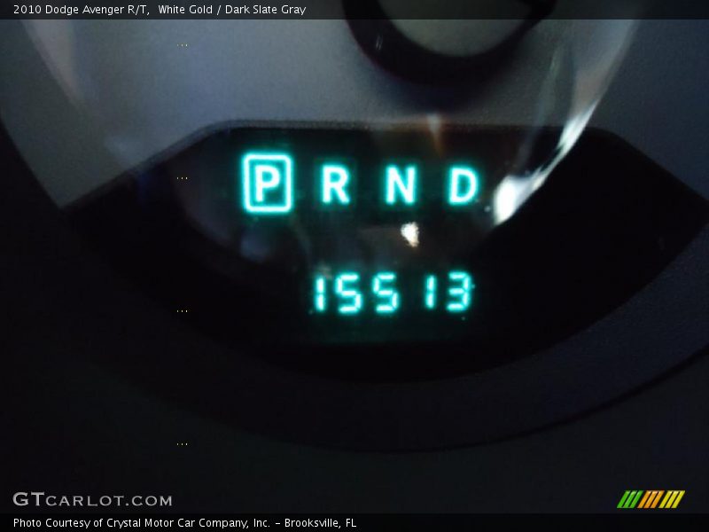 White Gold / Dark Slate Gray 2010 Dodge Avenger R/T