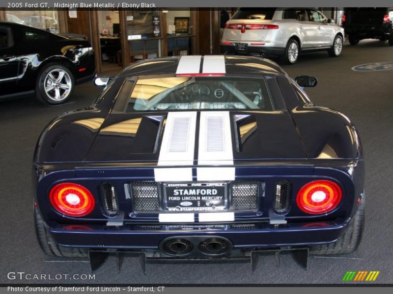 Midnight Blue Metallic / Ebony Black 2005 Ford GT