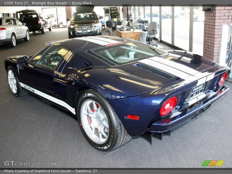 Midnight Blue Metallic / Ebony Black 2005 Ford GT