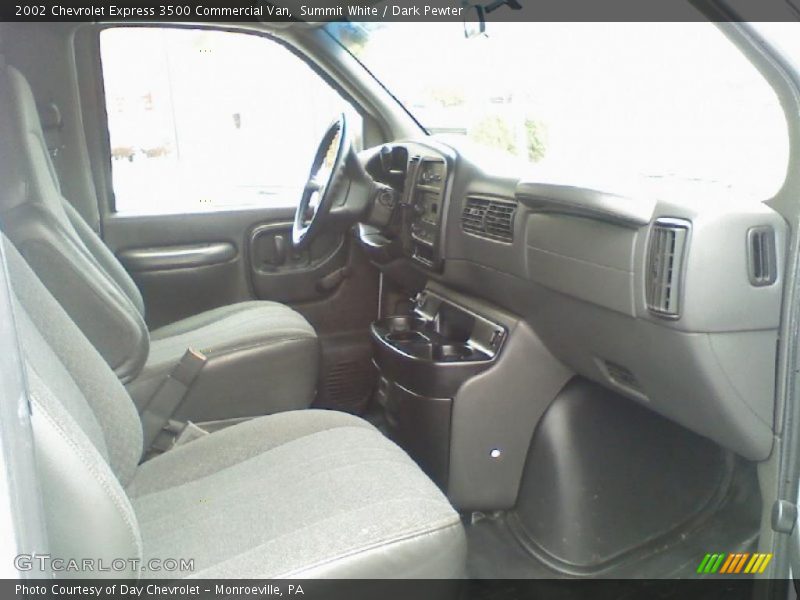 Summit White / Dark Pewter 2002 Chevrolet Express 3500 Commercial Van