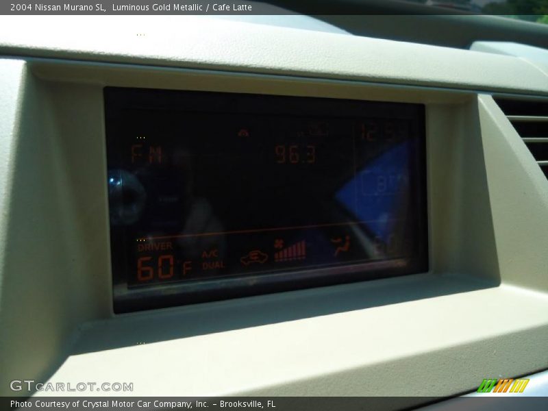 Luminous Gold Metallic / Cafe Latte 2004 Nissan Murano SL