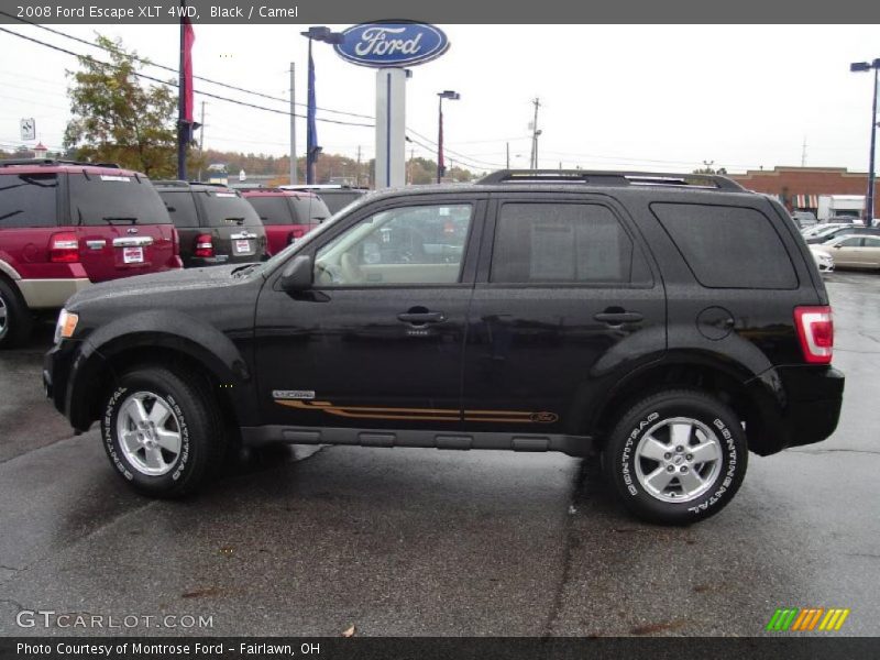 Black / Camel 2008 Ford Escape XLT 4WD