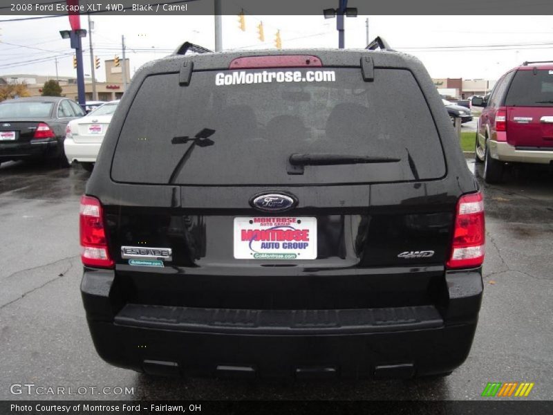 Black / Camel 2008 Ford Escape XLT 4WD