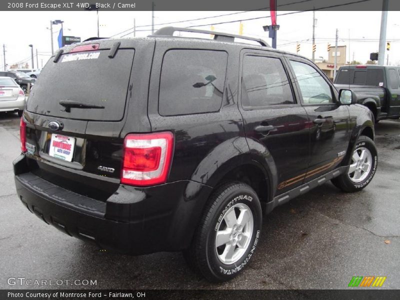 Black / Camel 2008 Ford Escape XLT 4WD