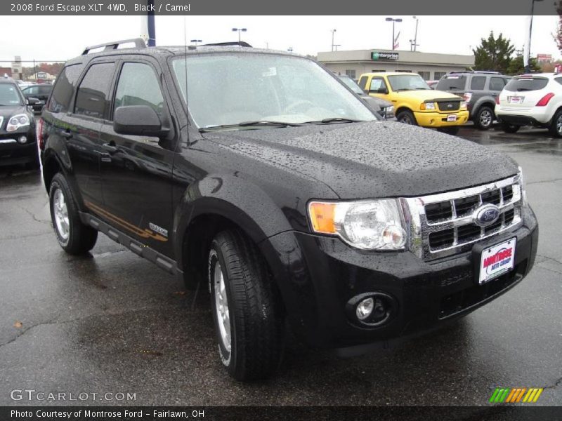 Black / Camel 2008 Ford Escape XLT 4WD