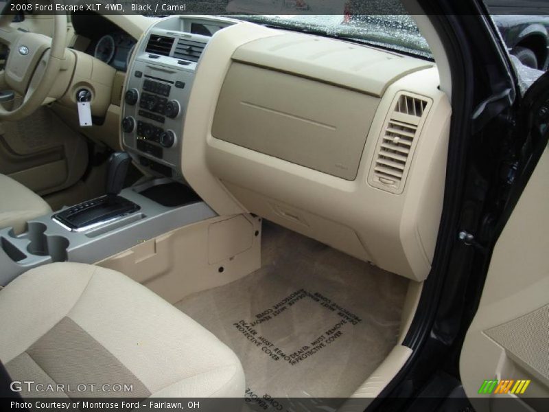 Black / Camel 2008 Ford Escape XLT 4WD