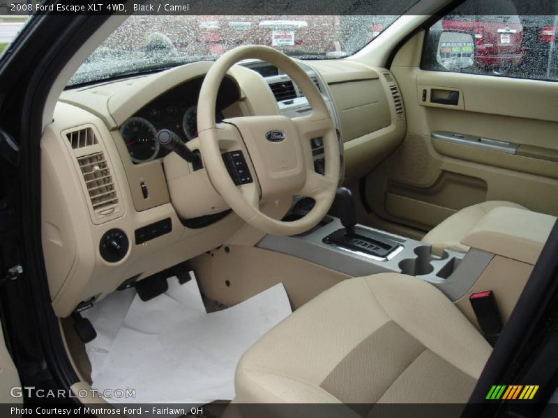Black / Camel 2008 Ford Escape XLT 4WD