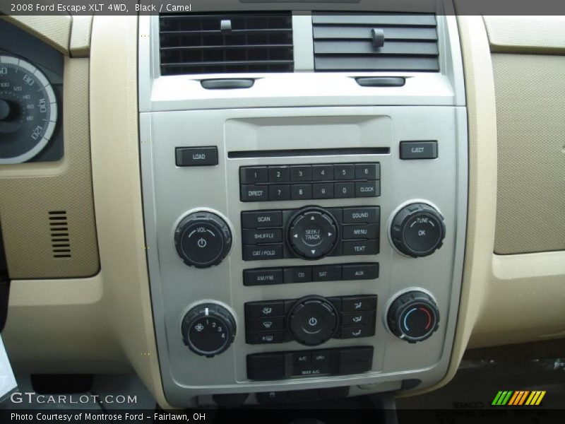 Black / Camel 2008 Ford Escape XLT 4WD