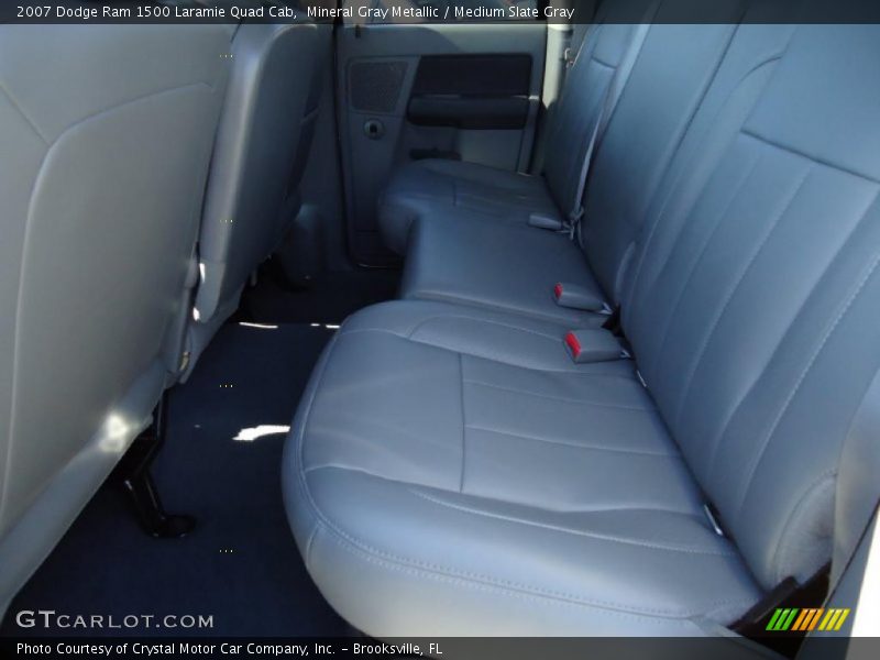 Mineral Gray Metallic / Medium Slate Gray 2007 Dodge Ram 1500 Laramie Quad Cab