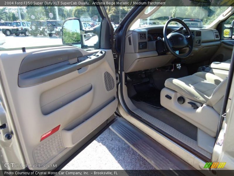  2004 F350 Super Duty XLT SuperCab Dually Medium Parchment Interior