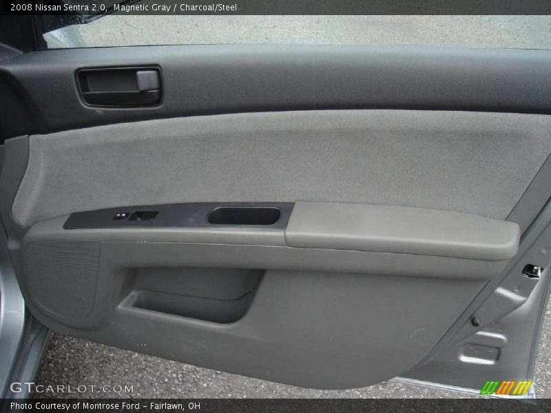 Magnetic Gray / Charcoal/Steel 2008 Nissan Sentra 2.0