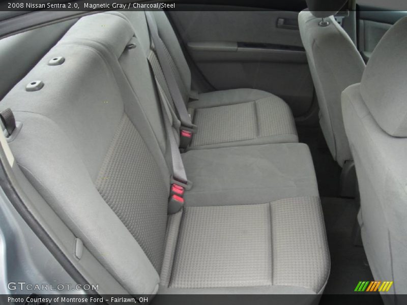 Magnetic Gray / Charcoal/Steel 2008 Nissan Sentra 2.0