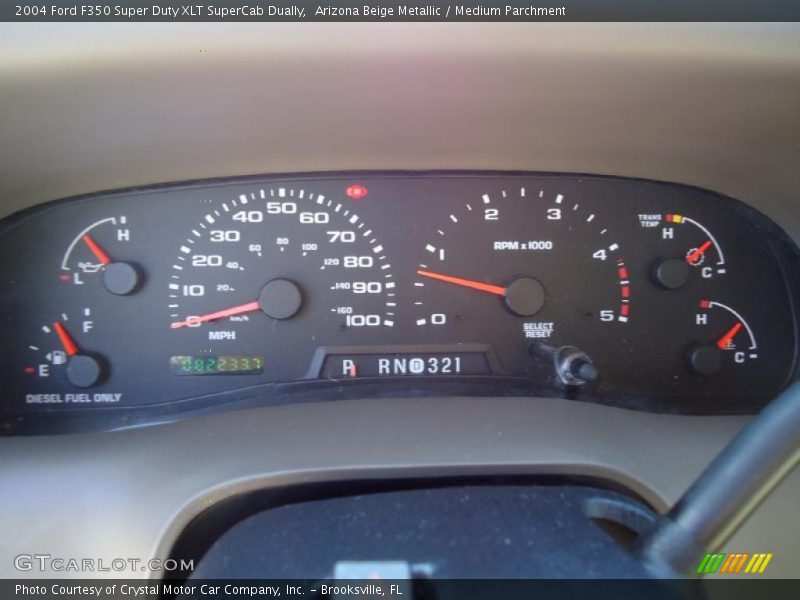  2004 F350 Super Duty XLT SuperCab Dually XLT SuperCab Dually Gauges