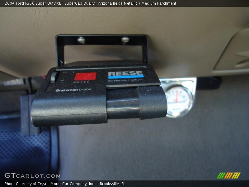 Arizona Beige Metallic / Medium Parchment 2004 Ford F350 Super Duty XLT SuperCab Dually