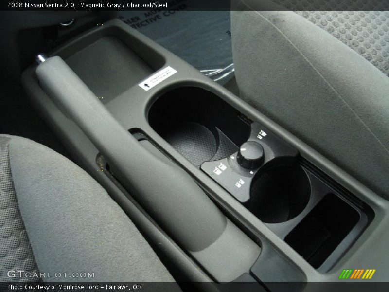 Magnetic Gray / Charcoal/Steel 2008 Nissan Sentra 2.0