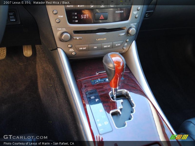  2007 IS 350 6 Speed Automatic Shifter