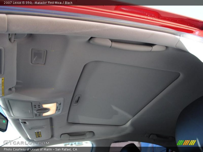 Sunroof of 2007 IS 350