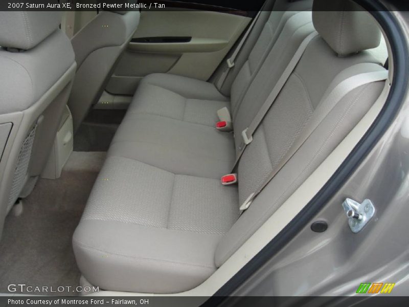 Bronzed Pewter Metallic / Tan 2007 Saturn Aura XE