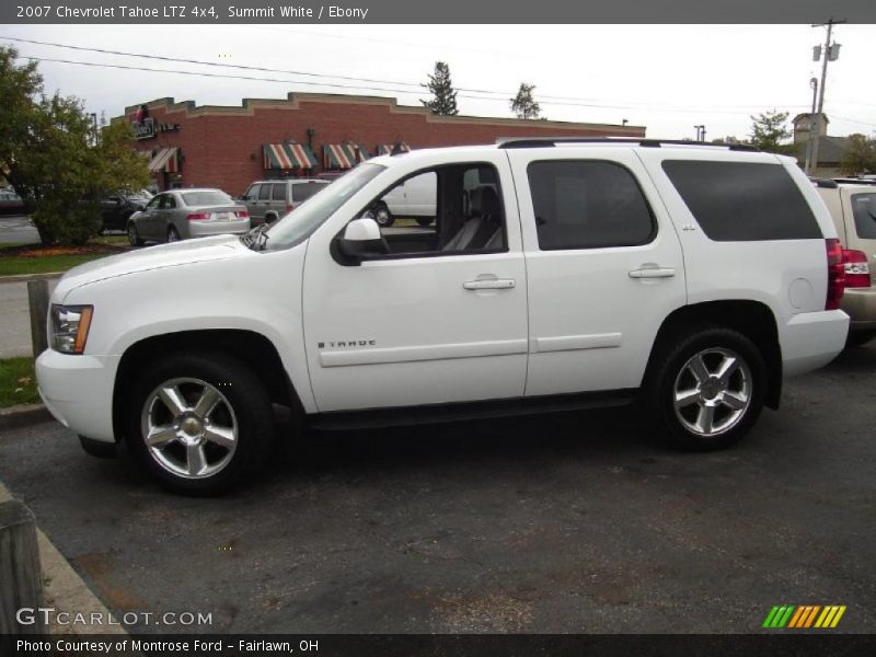 Summit White / Ebony 2007 Chevrolet Tahoe LTZ 4x4