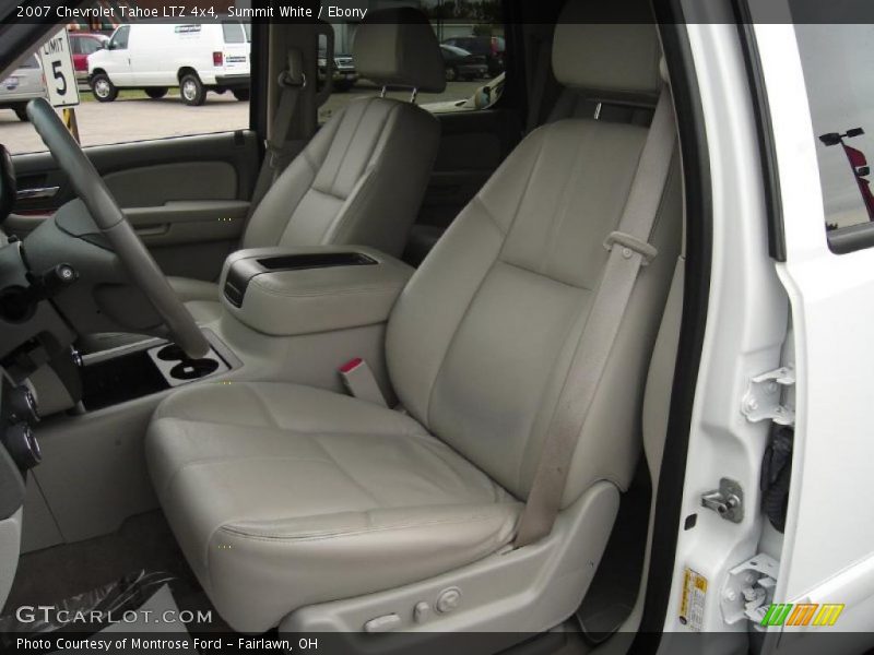 Summit White / Ebony 2007 Chevrolet Tahoe LTZ 4x4