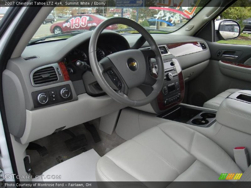 Summit White / Ebony 2007 Chevrolet Tahoe LTZ 4x4