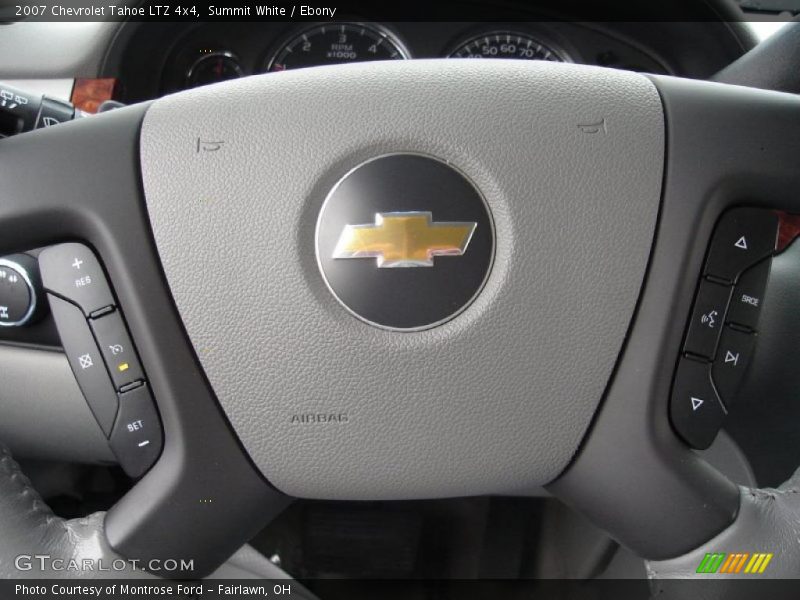 Summit White / Ebony 2007 Chevrolet Tahoe LTZ 4x4
