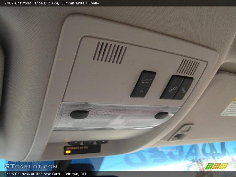 Summit White / Ebony 2007 Chevrolet Tahoe LTZ 4x4
