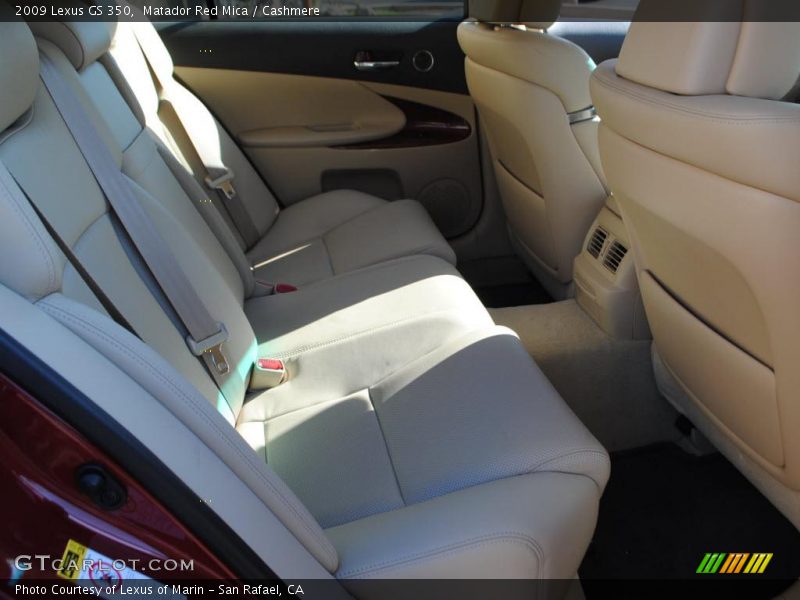 Matador Red Mica / Cashmere 2009 Lexus GS 350