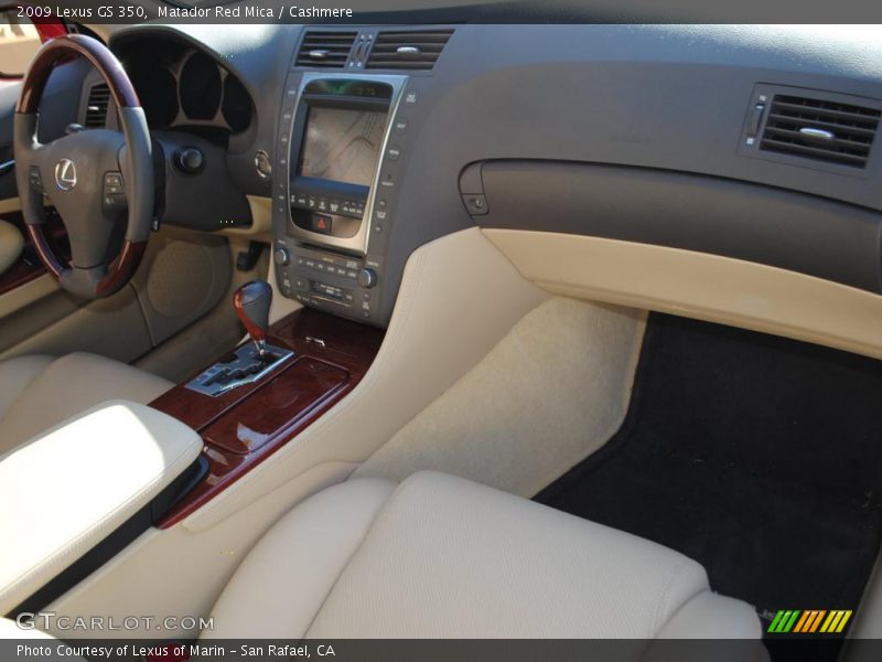 Matador Red Mica / Cashmere 2009 Lexus GS 350