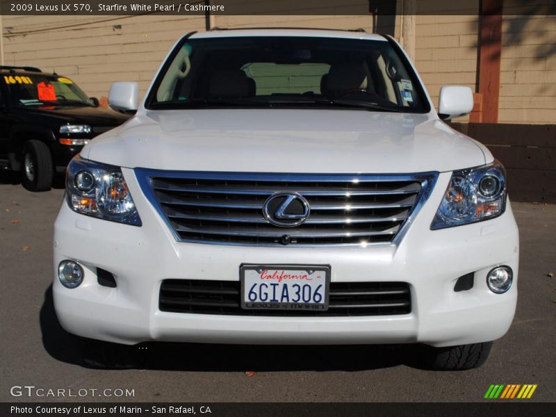 Starfire White Pearl / Cashmere 2009 Lexus LX 570