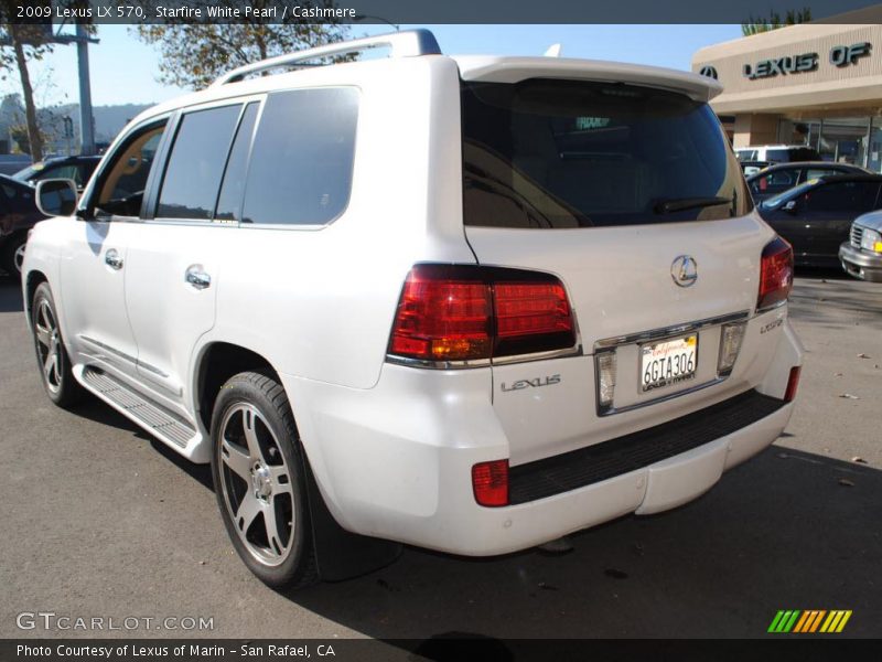 Starfire White Pearl / Cashmere 2009 Lexus LX 570