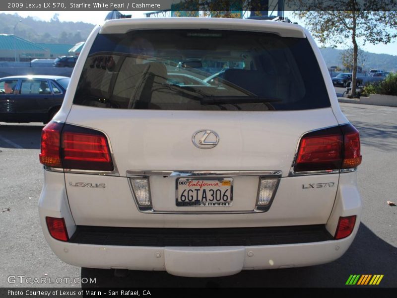 Starfire White Pearl / Cashmere 2009 Lexus LX 570