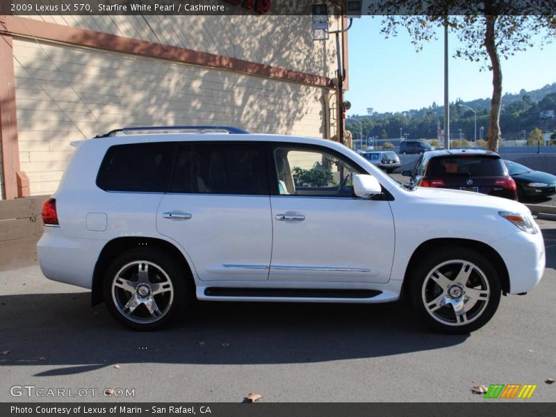 Starfire White Pearl / Cashmere 2009 Lexus LX 570