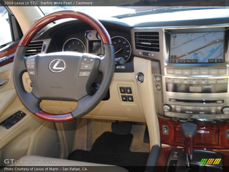 Starfire White Pearl / Cashmere 2009 Lexus LX 570