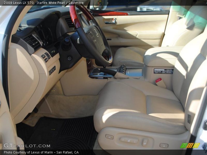 Starfire White Pearl / Cashmere 2009 Lexus LX 570