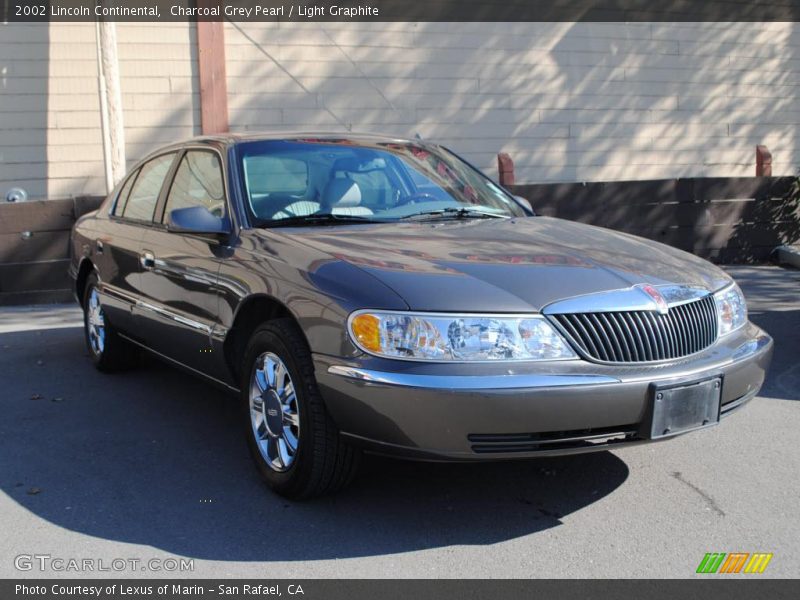 Charcoal Grey Pearl / Light Graphite 2002 Lincoln Continental