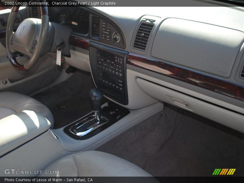 Charcoal Grey Pearl / Light Graphite 2002 Lincoln Continental