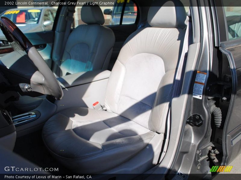 Charcoal Grey Pearl / Light Graphite 2002 Lincoln Continental