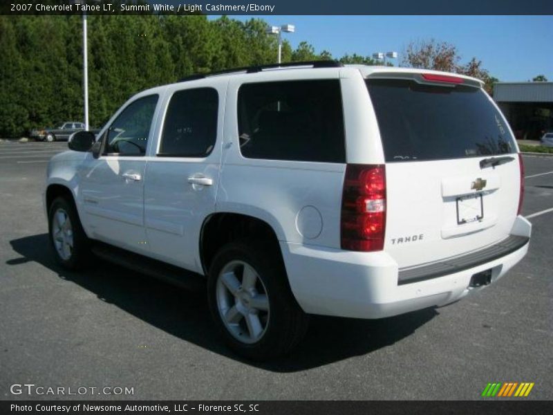Summit White / Light Cashmere/Ebony 2007 Chevrolet Tahoe LT