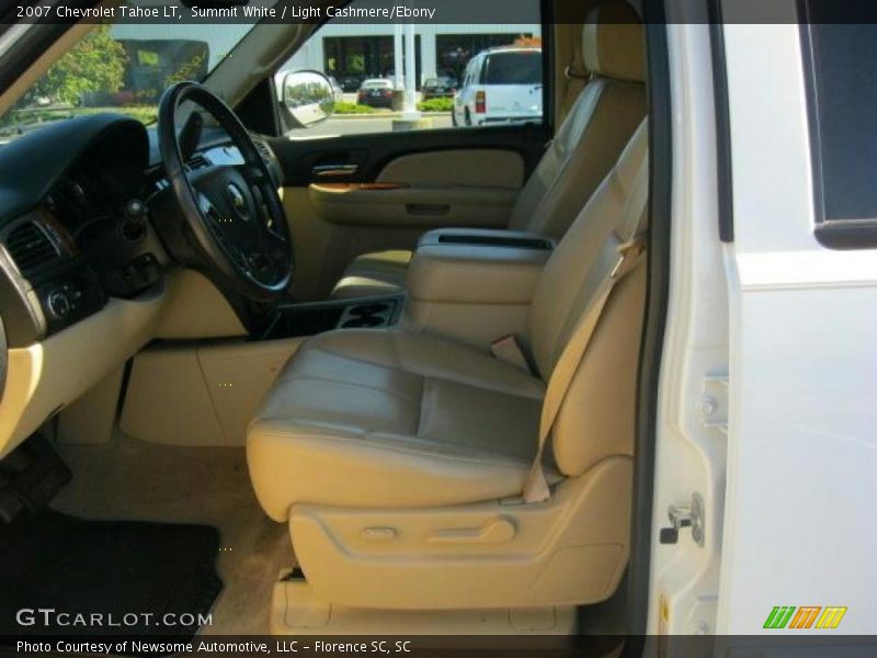 Summit White / Light Cashmere/Ebony 2007 Chevrolet Tahoe LT