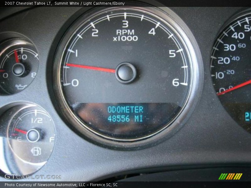 Summit White / Light Cashmere/Ebony 2007 Chevrolet Tahoe LT