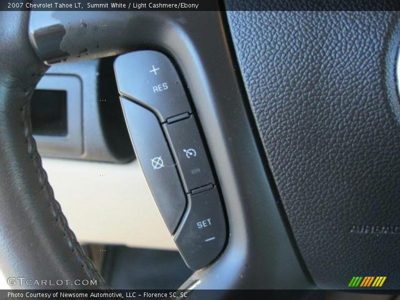Summit White / Light Cashmere/Ebony 2007 Chevrolet Tahoe LT