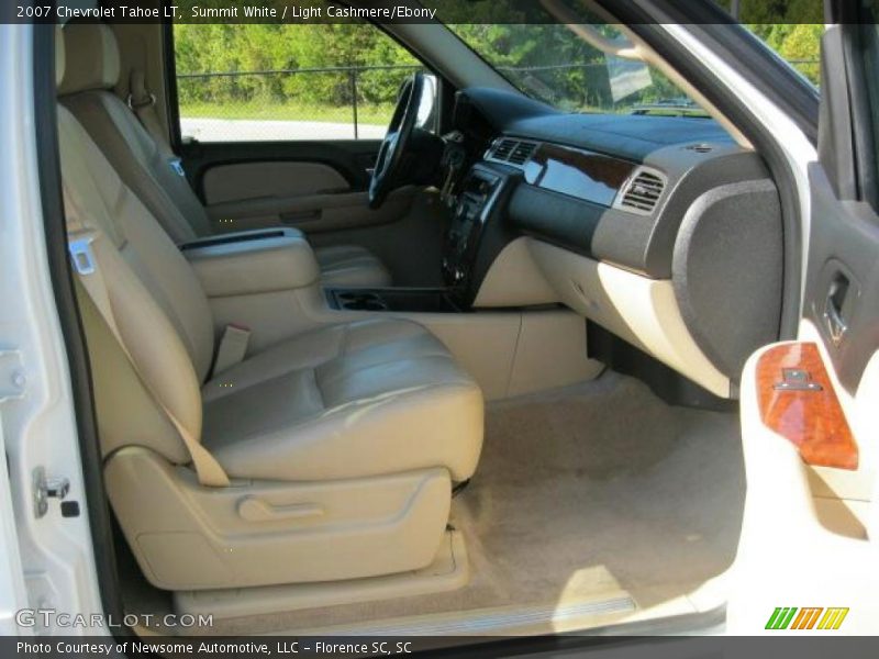 Summit White / Light Cashmere/Ebony 2007 Chevrolet Tahoe LT