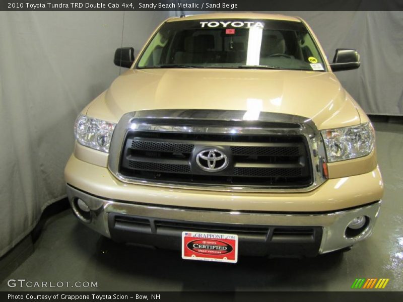 Sandy Beach Metallic / Sand Beige 2010 Toyota Tundra TRD Double Cab 4x4