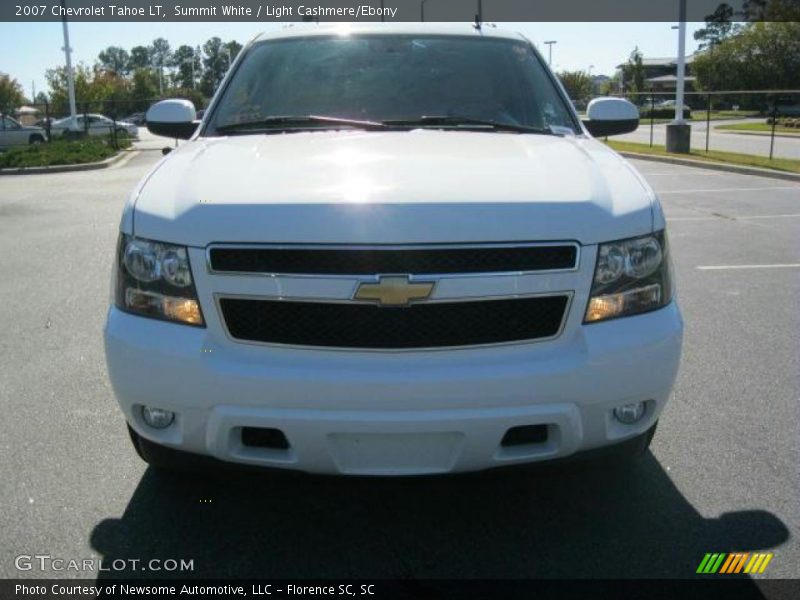 Summit White / Light Cashmere/Ebony 2007 Chevrolet Tahoe LT